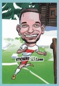 Sticker Bartosz Bereszyński - Show Rusija 2018 n. 317 - Talent Show