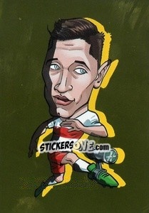 Sticker Robert Lewandowski - Show Rusija 2018 n. 323 - Talent Show