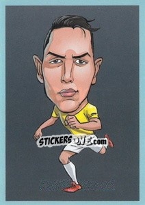 Sticker Santiago Arias - Show Rusija 2018 n. 340 - Talent Show