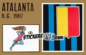 Sticker Scudetto - Calciatori 1971-1972 n. 9 - Panini