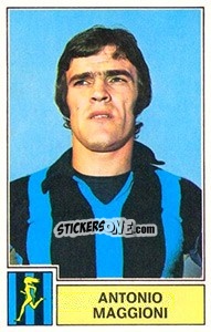 Sticker Antonio Maggioni - Calciatori 1971-1972 n. 12 - Panini