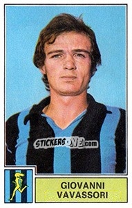 Sticker Giovanni Vavassori - Calciatori 1971-1972 n. 14 - Panini