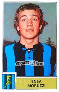 Sticker Enea Moruzzi - Calciatori 1971-1972 - Panini