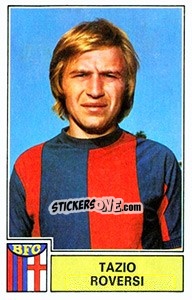 Sticker Tazio Roversi - Calciatori 1971-1972 - Panini