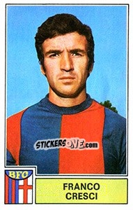 Figurina Franco Cresci - Calciatori 1971-1972 - Panini