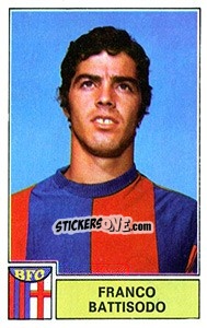 Sticker Franco Battisodo - Calciatori 1971-1972 n. 35 - Panini