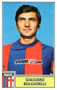 Cromo Giacomo Bulgarelli - Calciatori 1971-1972 n. 37 - Panini