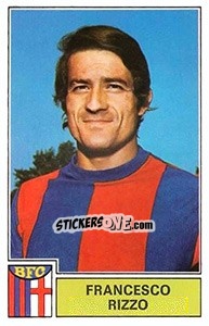 Sticker Francesco Rizzo - Calciatori 1971-1972 - Panini