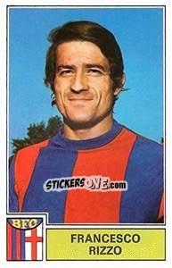 Figurina Francesco Rizzo - Calciatori 1971-1972 - Panini