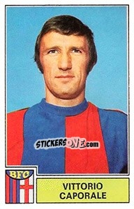 Sticker Vittorio Caporale - Calciatori 1971-1972 n. 44 - Panini