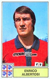 Figurina Enrico Albertosi - Calciatori 1971-1972 - Panini