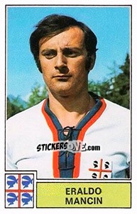 Sticker Eraldo Mancin - Calciatori 1971-1972 - Panini