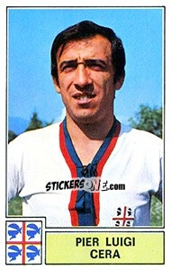 Sticker Pier Luigi Cera - Calciatori 1971-1972 n. 56 - Panini