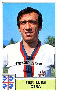 Figurina Pier Luigi Cera - Calciatori 1971-1972 - Panini