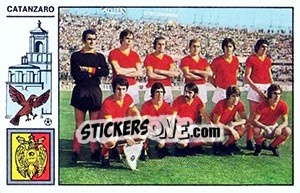 Figurina Squadra - Calciatori 1971-1972 - Panini