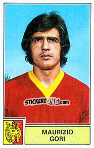 Sticker Maurizio Gori - Calciatori 1971-1972 n. 78 - Panini