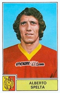 Cromo Alberto Spelta - Calciatori 1971-1972 - Panini