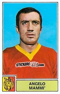 Sticker Angelo Mammi - Calciatori 1971-1972 n. 80 - Panini