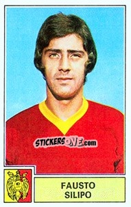 Figurina Fausto Silipo - Calciatori 1971-1972 - Panini