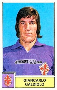 Sticker Giancarlo Galdiolo - Calciatori 1971-1972 - Panini