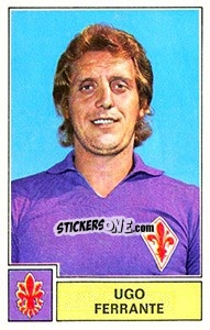 Sticker Ugo Ferrante - Calciatori 1971-1972 n. 95 - Panini