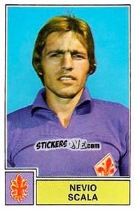 Sticker Nevio Scala - Calciatori 1971-1972 n. 96 - Panini