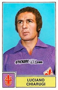 Sticker Luciano Chiarugi - Calciatori 1971-1972 - Panini