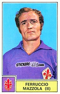 Cromo Ferruccio Mazzola - Calciatori 1971-1972 - Panini