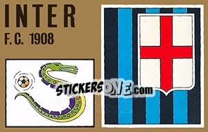 Sticker Scudetto - Calciatori 1971-1972 - Panini