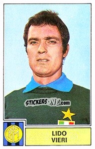 Sticker Lido Vieri - Calciatori 1971-1972 n. 111 - Panini