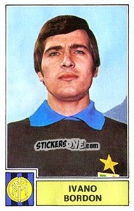 Sticker Ivano Bordon - Calciatori 1971-1972 n. 122 - Panini