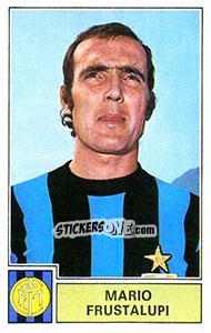 Sticker Mario Frustalupi - Calciatori 1971-1972 n. 125 - Panini