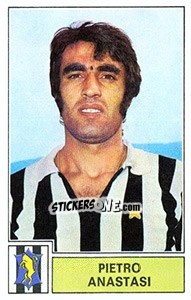 Figurina Pietro Anastasi - Calciatori 1971-1972 - Panini
