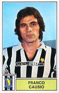 Sticker Franco Causio - Calciatori 1971-1972 - Panini