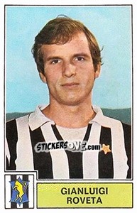 Sticker Gianluigi Roveta - Calciatori 1971-1972 - Panini