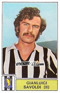 Cromo Gianluigi Savoldi - Calciatori 1971-1972 - Panini