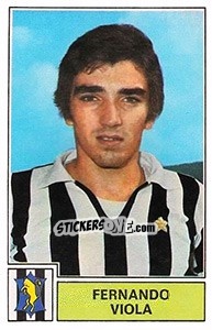 Figurina Fernando Viola - Calciatori 1971-1972 - Panini