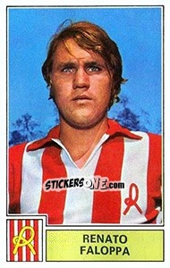 Sticker Renato Faloppa - Calciatori 1971-1972 n. 165 - Panini