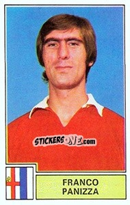 Sticker Franco Panizza - Calciatori 1971-1972 - Panini