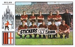 Figurina Squadra - Calciatori 1971-1972 - Panini