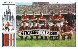 Sticker Squadra - Calciatori 1971-1972 n. 190 - Panini