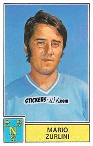 Cromo Mario Zurlini - Calciatori 1971-1972 - Panini