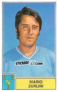 Sticker Mario Zurlini - Calciatori 1971-1972 n. 215 - Panini