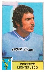 Cromo Vincenzo Montefusco - Calciatori 1971-1972 - Panini