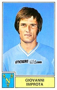 Sticker Giovanni Improta - Calciatori 1971-1972 n. 219 - Panini