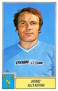 Sticker Jose Altafini - Calciatori 1971-1972 n. 221 - Panini