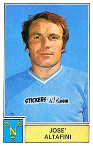 Cromo Jose Altafini - Calciatori 1971-1972 - Panini