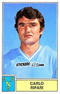 Cromo Carlo Ripari - Calciatori 1971-1972 - Panini