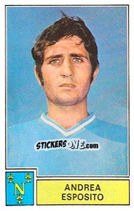 Figurina Andrea Esposito - Calciatori 1971-1972 - Panini