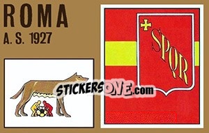 Sticker Scudetto - Calciatori 1971-1972 n. 229 - Panini
